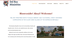 Desktop Screenshot of delreyministries.org